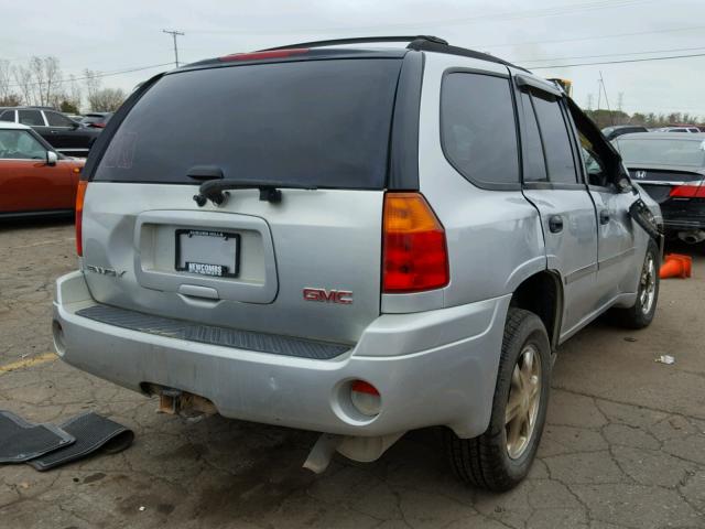 1GKDT33S992105858 - 2009 GMC ENVOY SLE SILVER photo 4