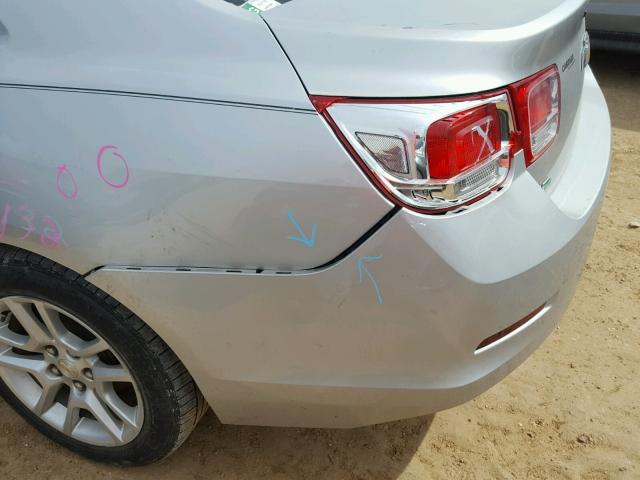 1G11C5SLXFF164385 - 2015 CHEVROLET MALIBU 1LT SILVER photo 9