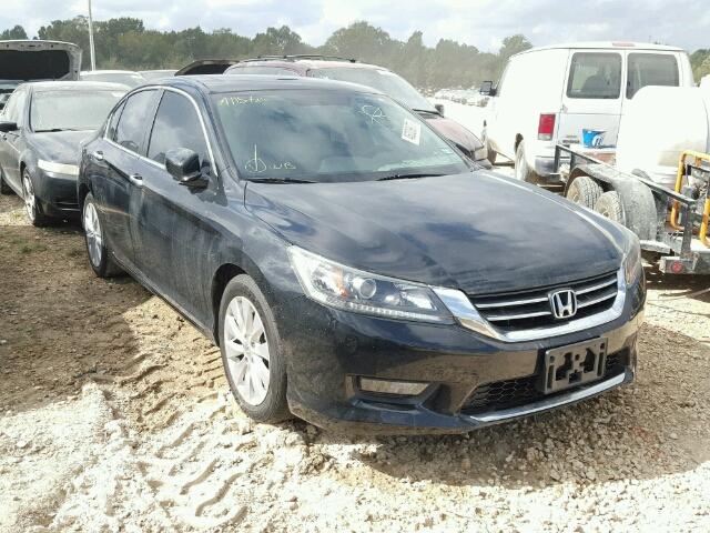 1HGCR2F78EA091671 - 2014 HONDA ACCORD EX BLACK photo 1