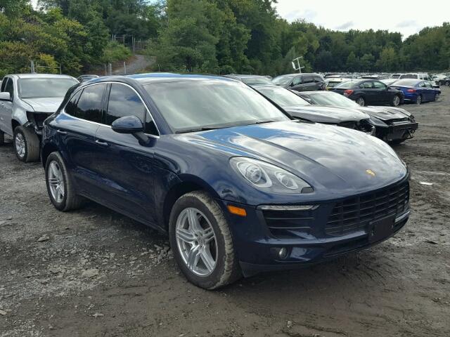 WP1AB2A55GLB40878 - 2016 PORSCHE MACAN S BLUE photo 1