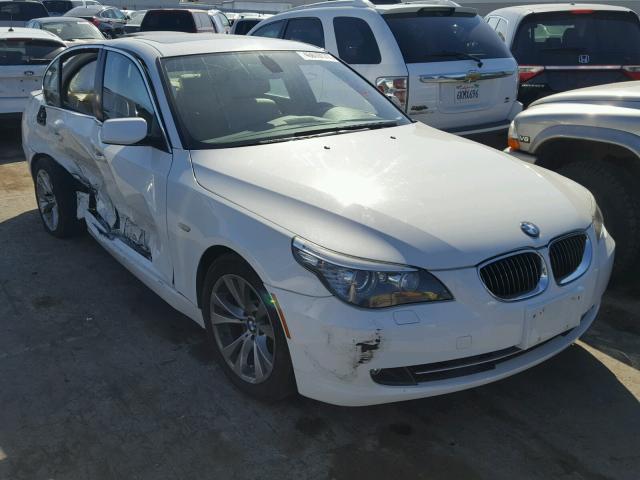 WBANW1C56AC164514 - 2010 BMW 535 I WHITE photo 1