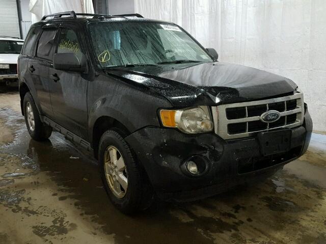 1FMCU9D75AKA35583 - 2010 FORD ESCAPE XLT BLACK photo 1