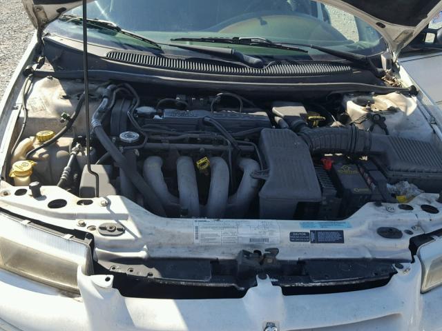 1B3EJ46X2WN209901 - 1998 DODGE STRATUS WHITE photo 7