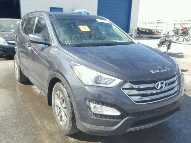 5XYZU3LB5GG368026 - 2016 HYUNDAI SANTA FE S GRAY photo 1