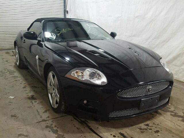 SAJWA44CX89B22993 - 2008 JAGUAR XKR BLACK photo 1