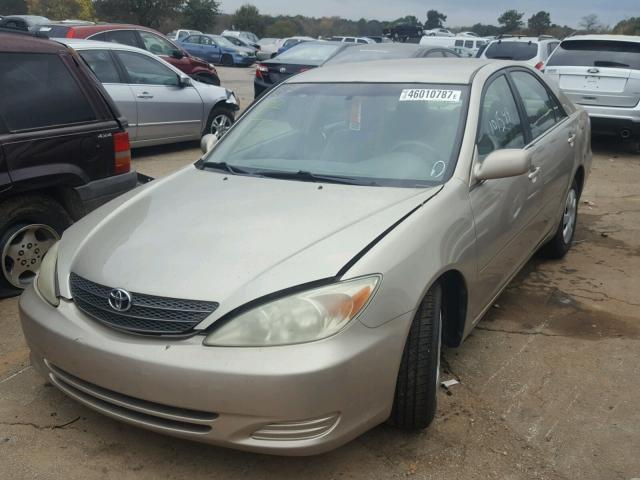 4T1BE32K74U316791 - 2004 TOYOTA CAMRY LE ოქროსფერი ფოტო 2