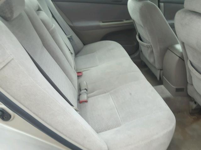 4T1BE32K74U316791 - 2004 TOYOTA CAMRY LE ოქროსფერი ფოტო 6