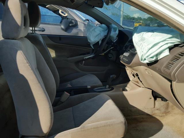 1HGEM22501L039896 - 2001 HONDA CIVIC LX WHITE photo 5