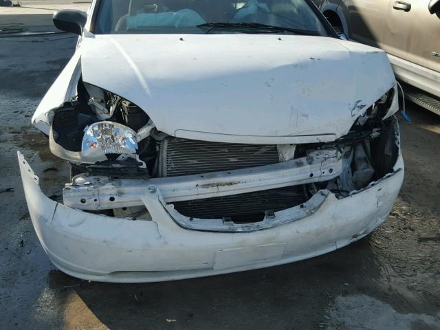 1HGEM22501L039896 - 2001 HONDA CIVIC LX WHITE photo 9