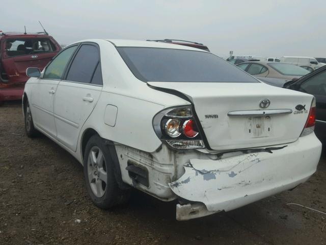 4T1BE32K24U302720 - 2004 TOYOTA CAMRY LE WHITE photo 3