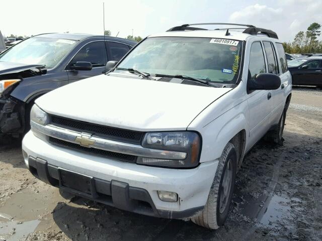 1GNES16S866173664 - 2006 CHEVROLET TRAILBLAZE WHITE photo 2