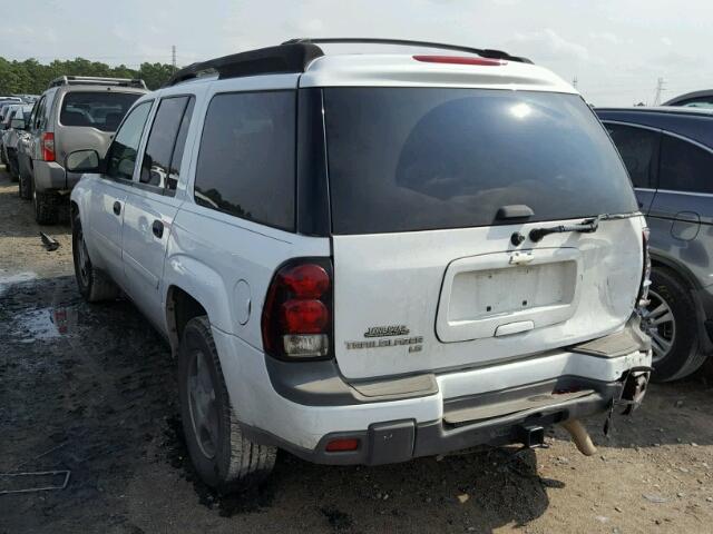 1GNES16S866173664 - 2006 CHEVROLET TRAILBLAZE WHITE photo 3