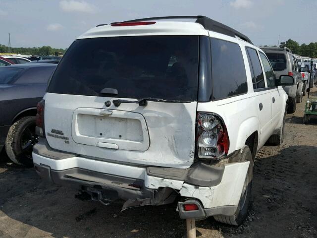 1GNES16S866173664 - 2006 CHEVROLET TRAILBLAZE WHITE photo 4