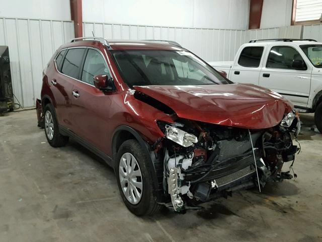 5N1AT2MT4GC910315 - 2016 NISSAN ROGUE S RED photo 1