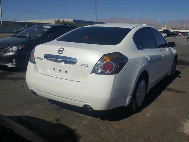 1N4AL2AP2AN528376 - 2010 NISSAN ALTIMA BAS WHITE photo 4