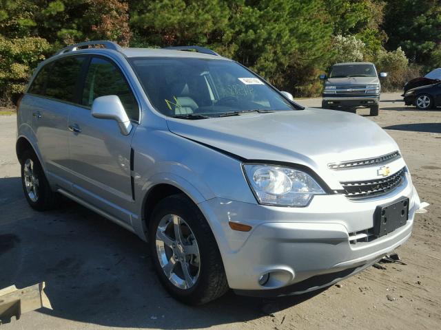 3GNAL3EKXES507373 - 2014 CHEVROLET CAPTIVA LT SILVER photo 1