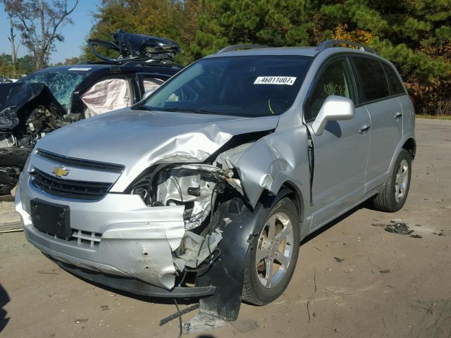 3GNAL3EKXES507373 - 2014 CHEVROLET CAPTIVA LT SILVER photo 2