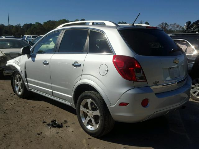 3GNAL3EKXES507373 - 2014 CHEVROLET CAPTIVA LT SILVER photo 3