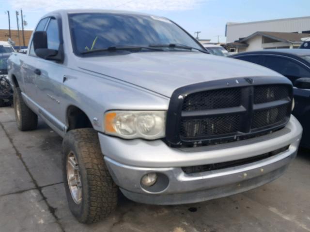 3D7KA28623G804364 - 2003 DODGE RAM 2500 S SILVER photo 1