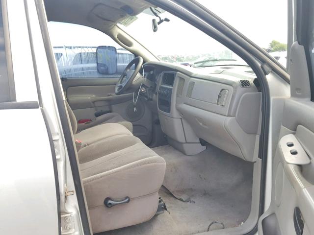 3D7KA28623G804364 - 2003 DODGE RAM 2500 S SILVER photo 5