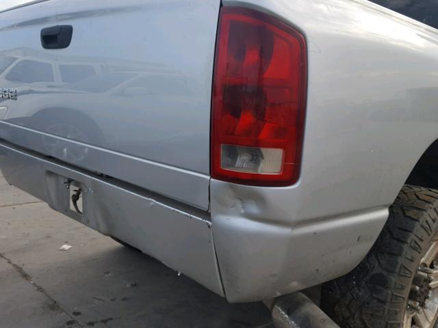 3D7KA28623G804364 - 2003 DODGE RAM 2500 S SILVER photo 9