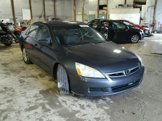 1HGCM66586A049488 - 2006 HONDA ACCORD EX GRAY photo 1