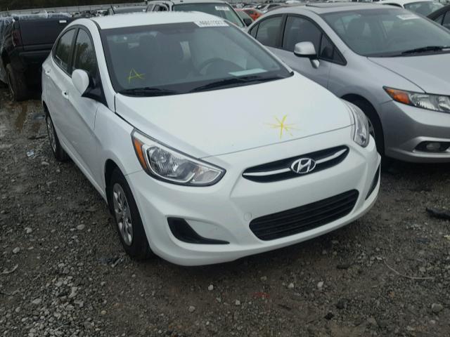 KMHCT4AE2GU117213 - 2016 HYUNDAI ACCENT SE WHITE photo 1