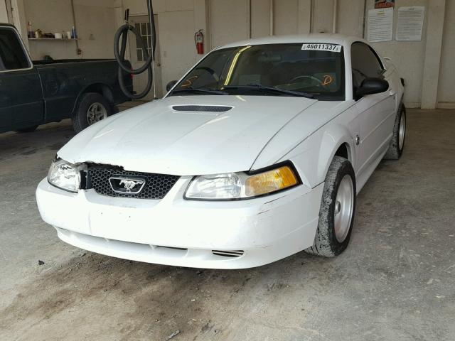 1FAFP40684F172528 - 2004 FORD MUSTANG WHITE photo 2