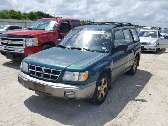 JF1SF6556WH712009 - 1998 SUBARU FORESTER S 绿色 照片 2