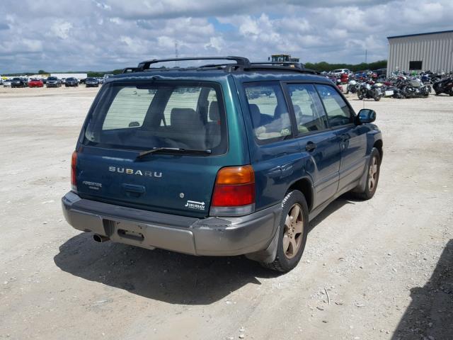 JF1SF6556WH712009 - 1998 SUBARU FORESTER S 绿色 照片 4