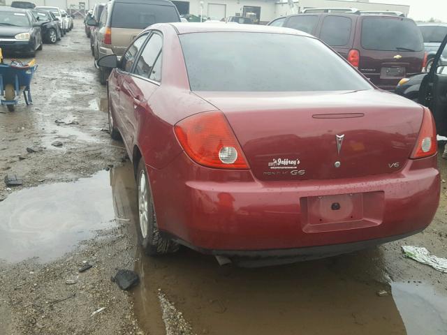 1G2ZG528454125302 - 2005 PONTIAC G6 MAROON photo 3