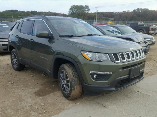 3C4NJDBB7HT645655 - 2017 JEEP COMPASS LA GREEN photo 1