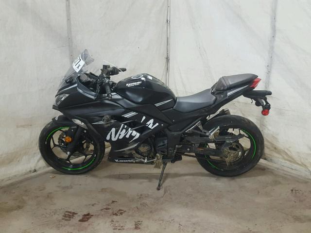 JKAEX8B15HDA35625 - 2017 KAWASAKI EX300 B BLACK photo 9