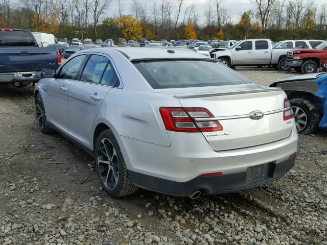 1FAHP2E81EG120886 - 2014 FORD TAURUS SEL SILVER photo 3