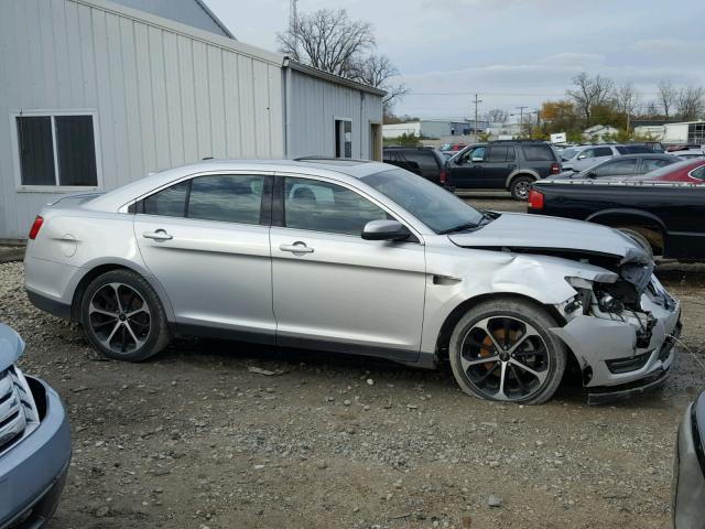 1FAHP2E81EG120886 - 2014 FORD TAURUS SEL SILVER photo 9