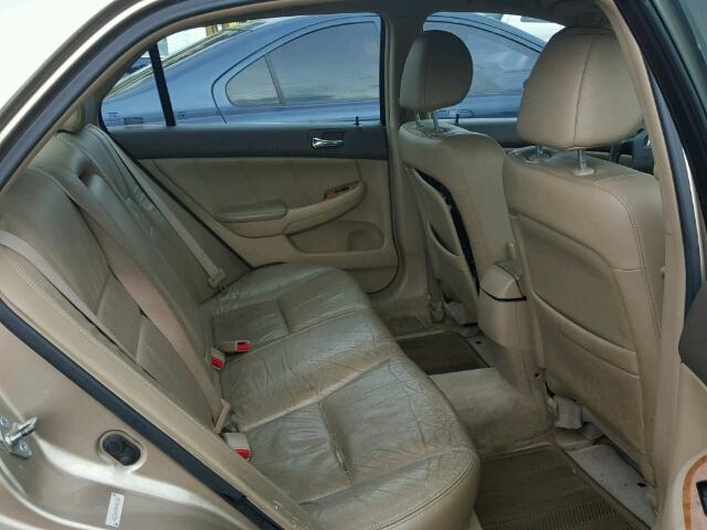 1HGCM66584A061203 - 2004 HONDA ACCORD EX GOLD photo 6