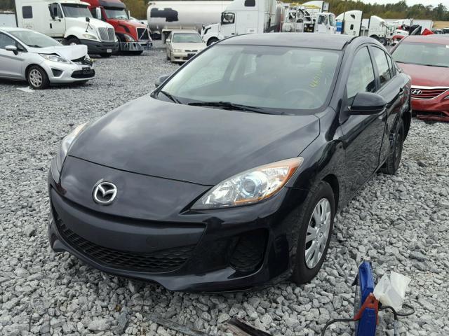 JM1BL1U73D1715433 - 2013 MAZDA 3 I BLACK photo 2