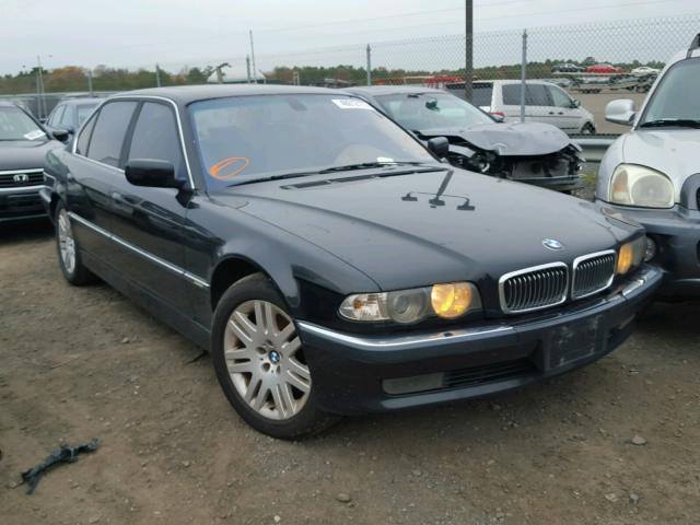 WBAGH83491DP29190 - 2001 BMW 740 BLACK photo 1