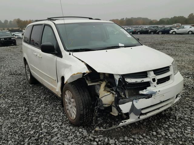 2D8HN44E49R537685 - 2009 DODGE GRAND CARA WHITE photo 1