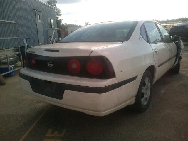 2G1WF55K949350294 - 2004 CHEVROLET IMPALA 白色 照片 4