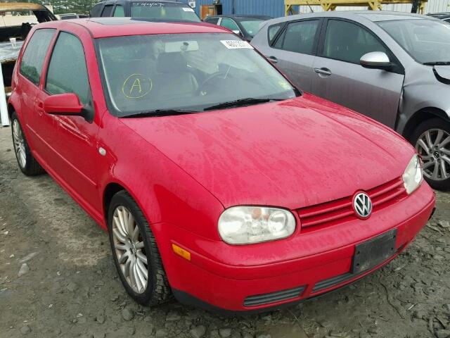 9BWDE61J554036950 - 2005 VOLKSWAGEN GTI RED photo 1