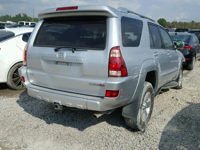 JTEZT17R130012375 - 2003 TOYOTA 4RUNNER LI GRAY photo 4