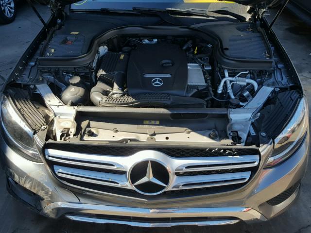 WDC0G4JB5GF093604 - 2016 MERCEDES-BENZ GLC 300 GRAY photo 7