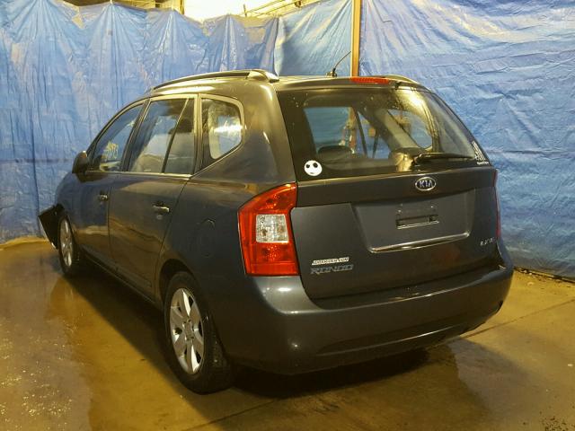 KNAFG526987210181 - 2008 KIA RONDO LX GRAY photo 3