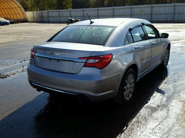 1C3CCBBG5DN731708 - 2013 CHRYSLER 200 TOURIN SILVER photo 4