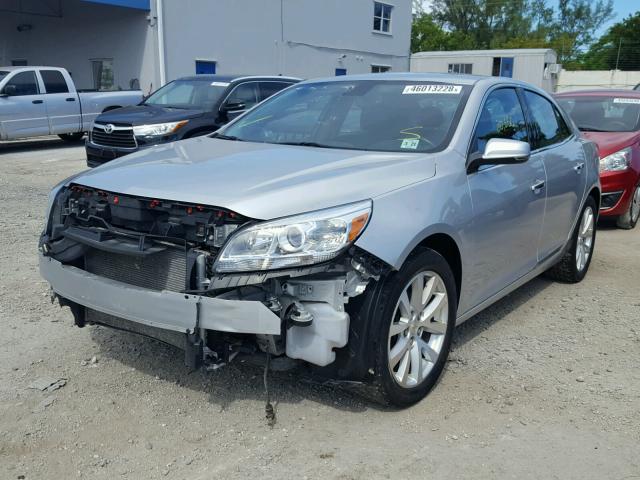1G11F5SLXFF209140 - 2015 CHEVROLET MALIBU LTZ 银色 照片 2