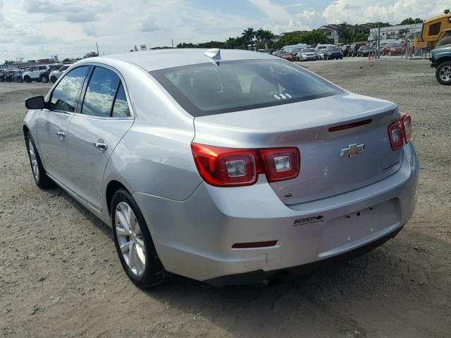 1G11F5SLXFF209140 - 2015 CHEVROLET MALIBU LTZ 银色 照片 3
