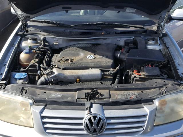 3VWSE69M23M109285 - 2003 VOLKSWAGEN JETTA GLS SILVER photo 7