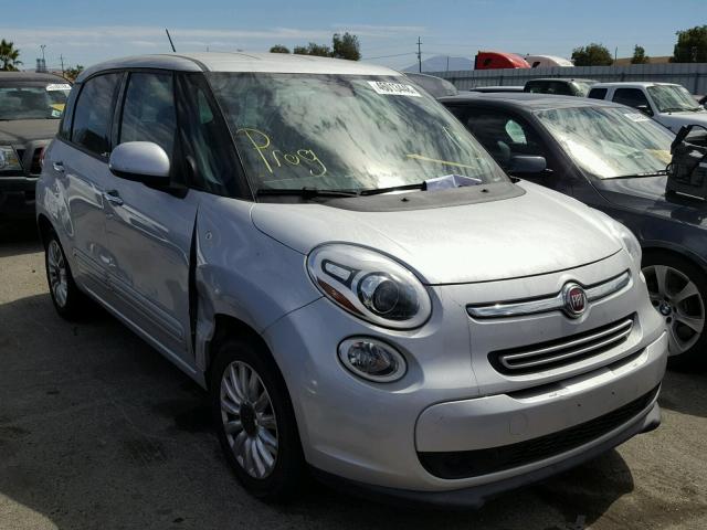 ZFBCFABH2EZ024066 - 2014 FIAT 500L EASY SILVER photo 1