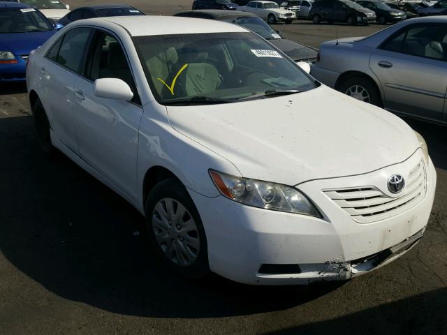 4T1BE46K59U851030 - 2009 TOYOTA CAMRY BASE WHITE photo 1